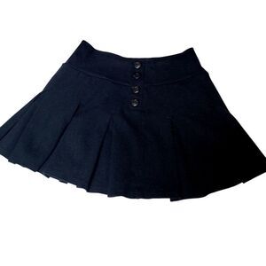 So Low Girls Black Skater Skirt